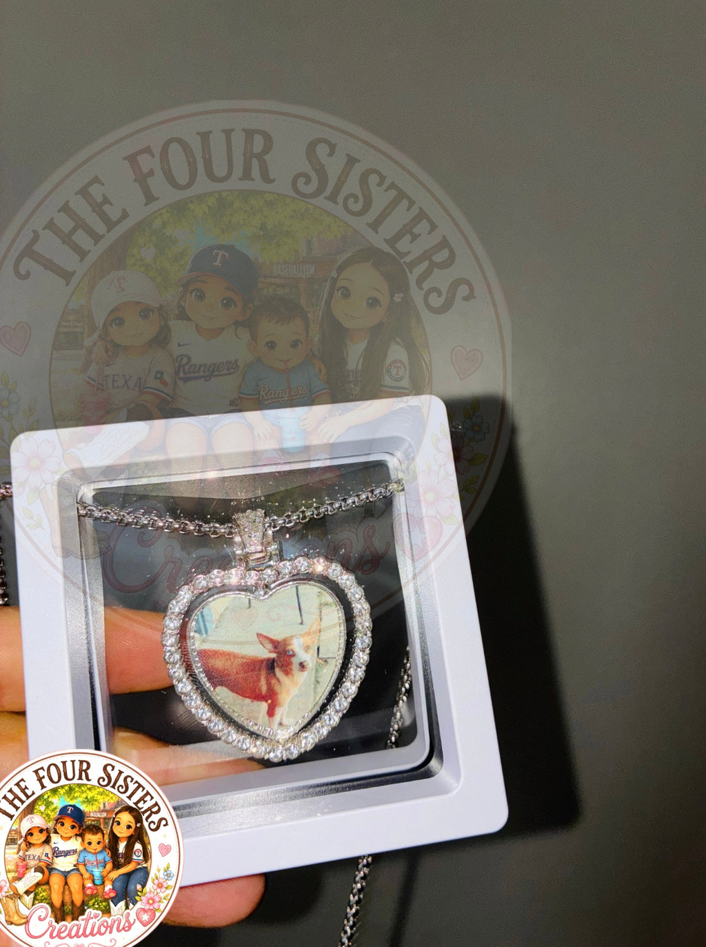Double Sided Heart Necklace
