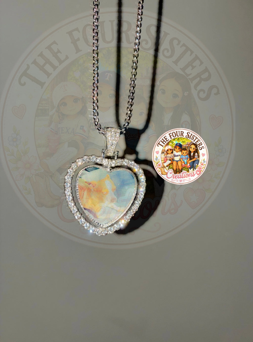 Double Sided Heart Necklace